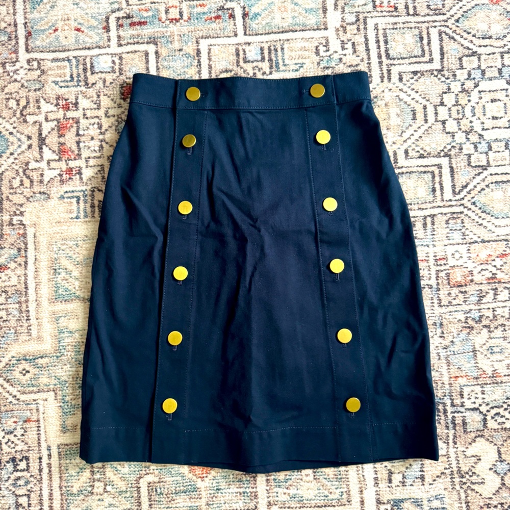 Club Monaco Cotton Mini Skirt